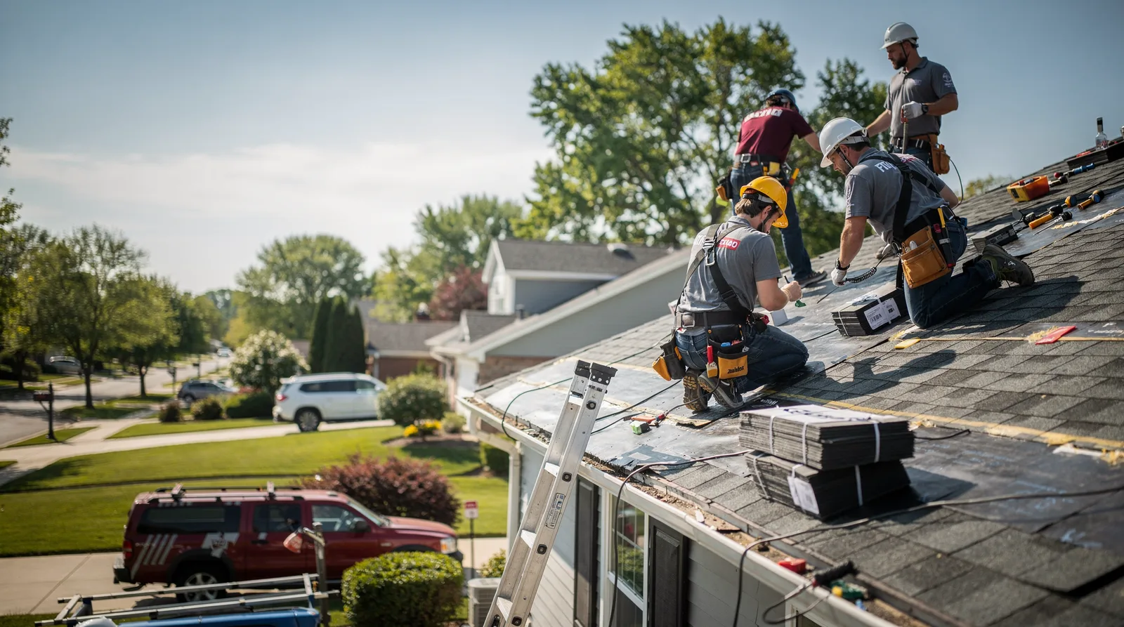 Roof Repair in Pownal, ME around you